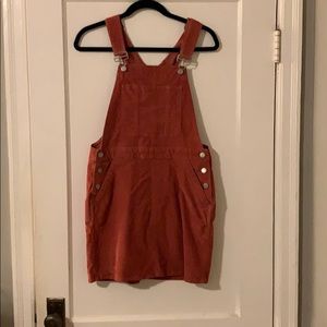 Gap overall jumper dress